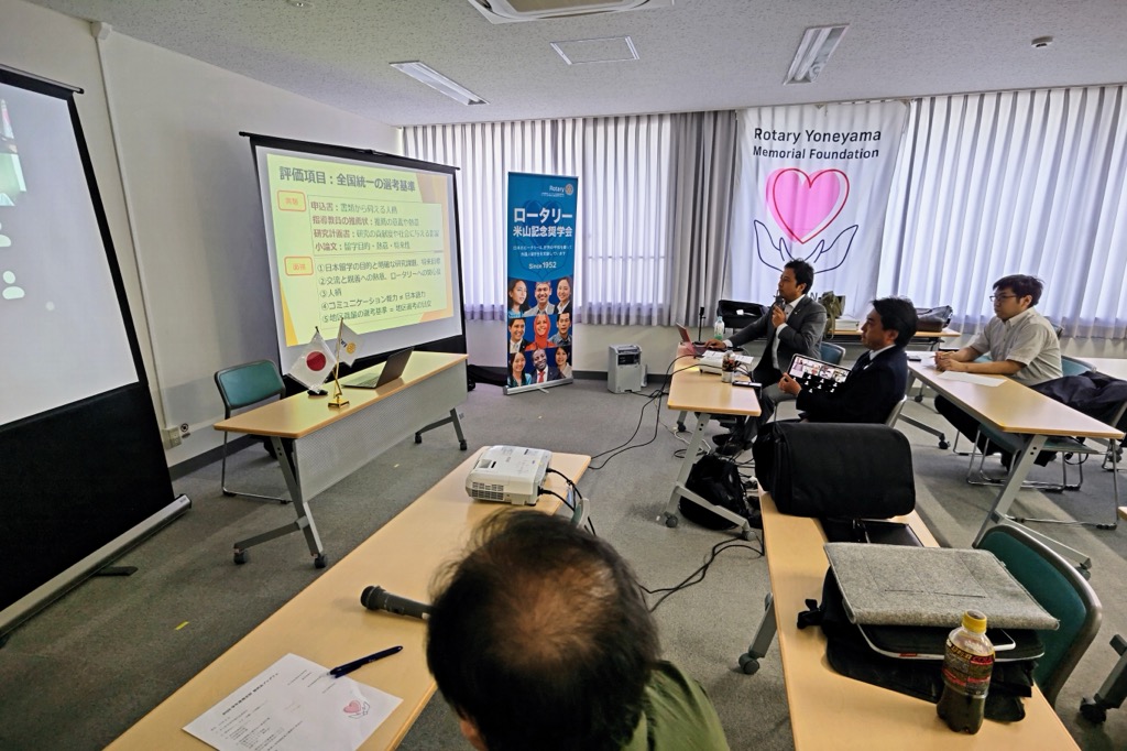 次年度奨学生選考に向けた学校説明会を開催